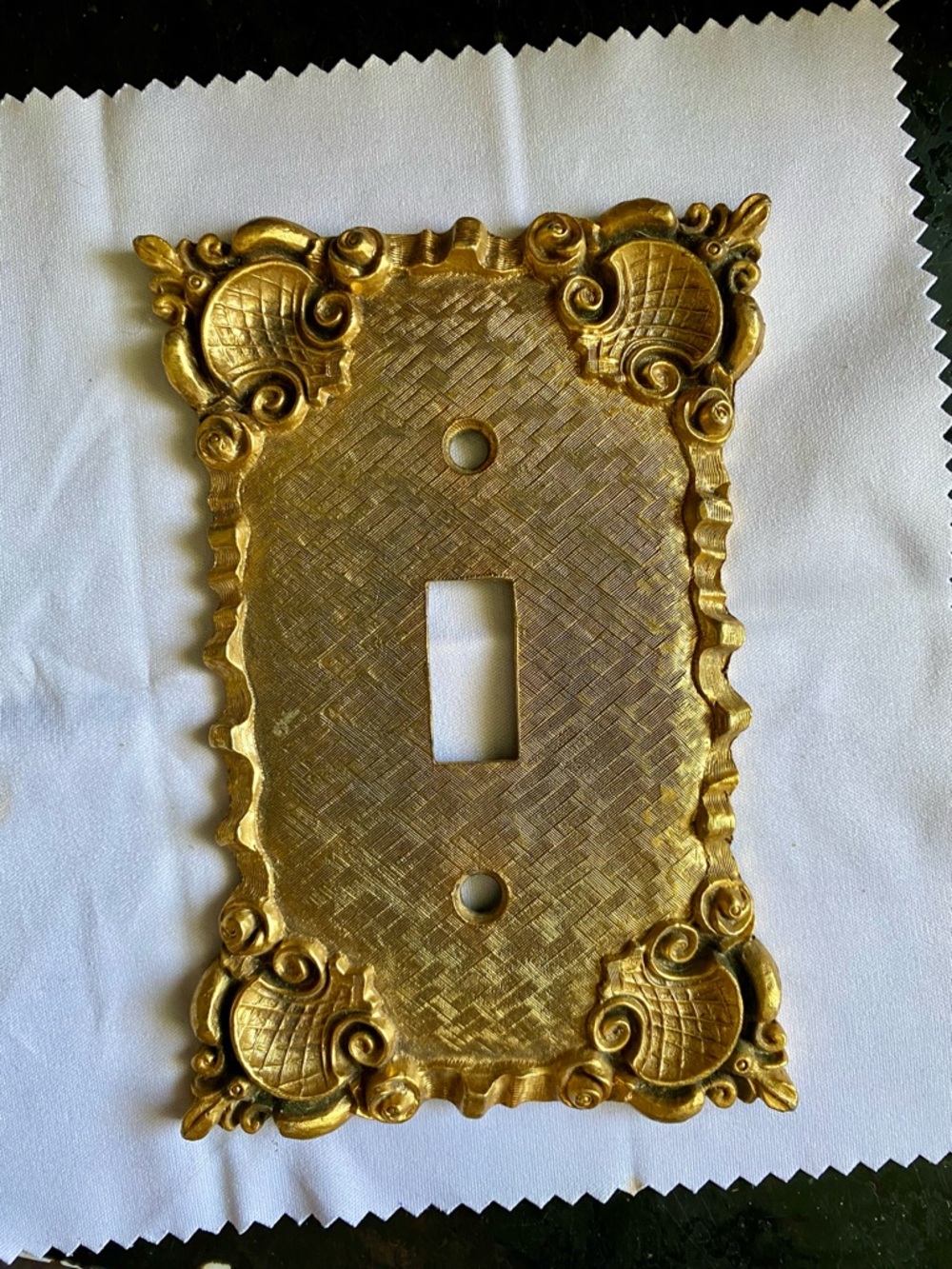 1967 Florenza light switch cover. (Heavy)